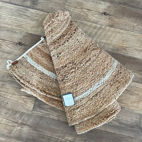 Threshold Designed with Studio McGee - 48" Timeless Round Hemp Jute Tree Skirt - Picture 3 of 10